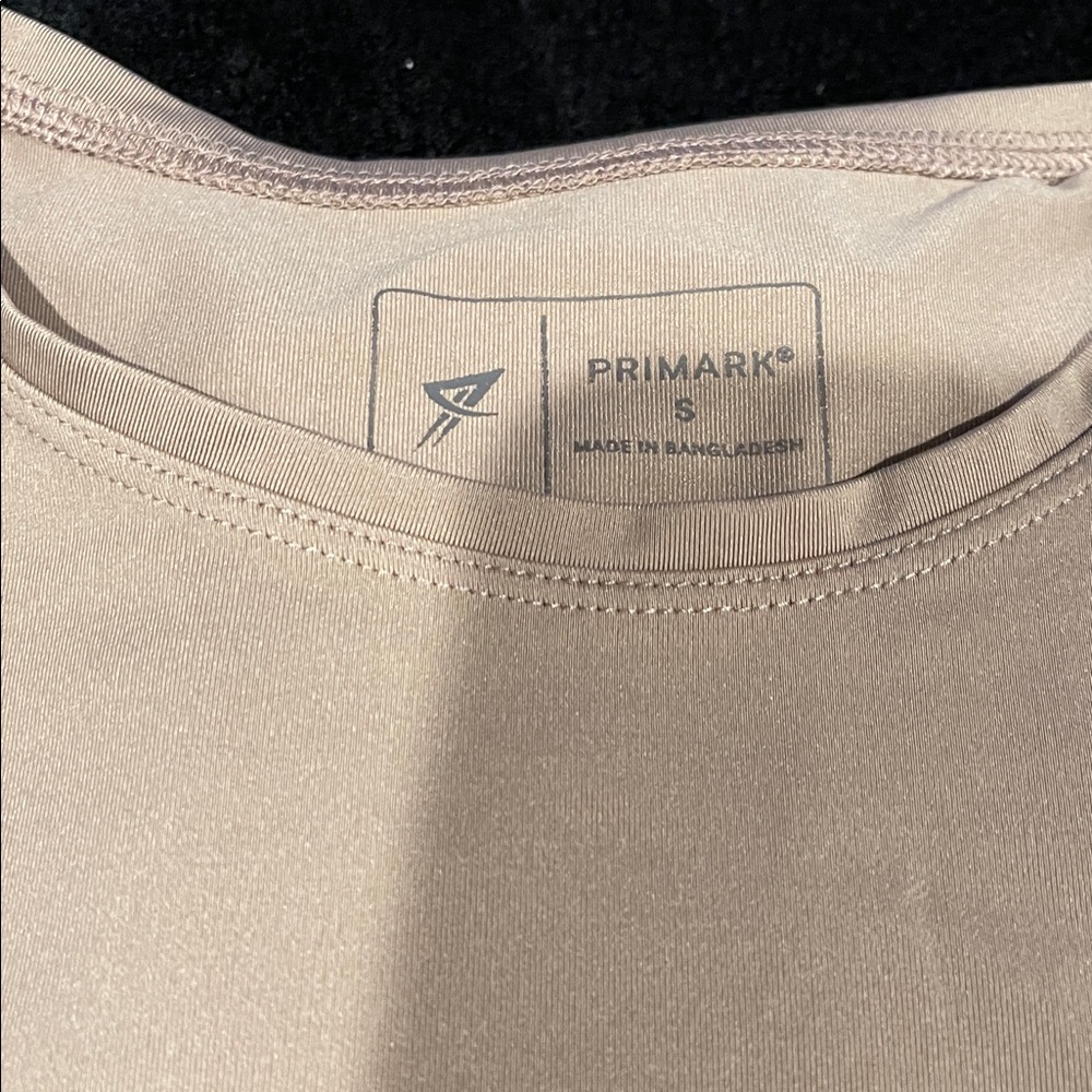 Primark Light Tan Zip-Up Jacket xxL pants are a large tee shirt is small 3 pice - Picture 5 of 6